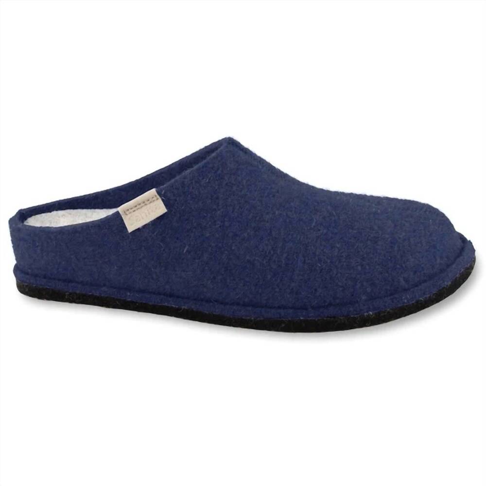 NEW SANITA women's faroe house slippers in navy